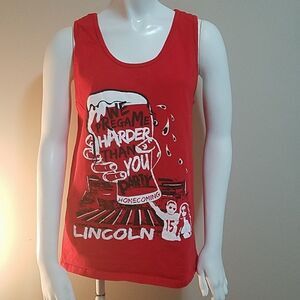 Gildan Red Nebraska Huskers Tank Top (Small)
